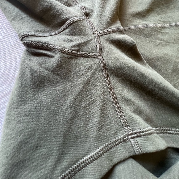 Aritzia Wilfred Free Leila Romper - M Olive Green - Picture 3 of 10